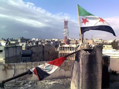 Die Lage in Homs wird laut Rotem Kreuz immer schlimmer. Foto: Foto: Local Coordination Committees/Archiv Krisenstadt Holms