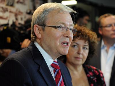 Kevin Rudd möchte zurück an die Spitze der Regierung. Foto: Dan Peled Kevin Rudd