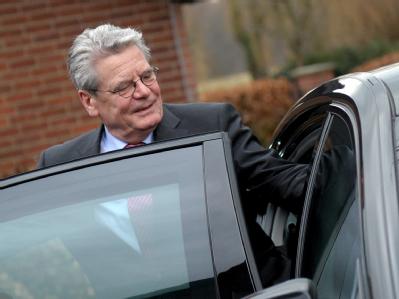 Der designierte Bundespräsident Joachim Gauck stellte sich bei der NRW-CDU vor. Foto: Caroline Seidel Gauck