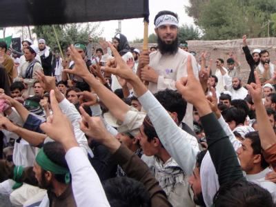 Studenten-Protest an der Uni Jalalabad wegen des Amoklaufs eines US-Soldaten. Foto: Baz Muhammad Abid Protest