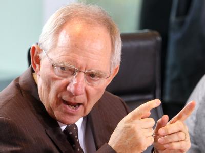 Bundesfinanzminister Wolfgang Schäuble. Foto: Wolfgang Kumm/Archiv Wolfgang Schäuble