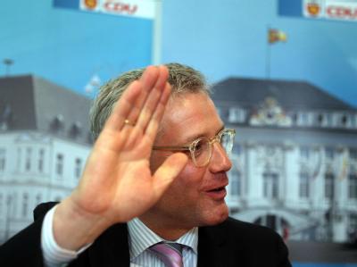 Norbert Röttgen gibt seine Kandidatur als Spitzenkandidat der Bonner CDU bekannt. Foto: Oliver Berg Norbert Röttgen
