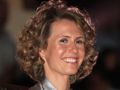 Asma Al-Assad, die Ehefrau des syrischen Präsidenten, darf nur noch nach Großbritannien reisen. Foto: Youssef Badawi/Archiv Asma Al-Assad