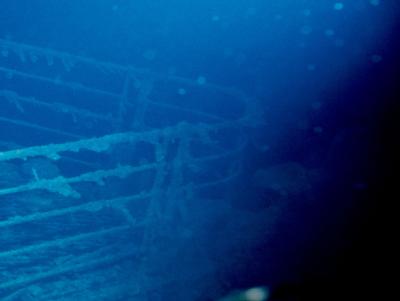 Der vielleicht berühmteste Schiffsbug der Welt. Foto: Brigitte Saar/Archiv Schiffsbug Titanic
