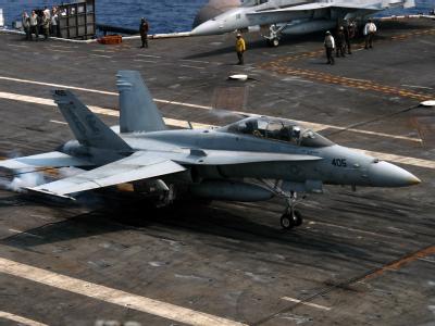 Eine solche F/A-18D Hornet ist in Virginia Beach im US-Bundesstaat Virginia in einen Wohnkomplex gestürzt. Foto: PHAN Grantez Stephens / U.S. Navy F/A-18D Hornet