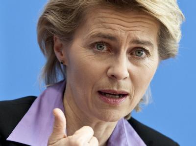 Bundesarbeitsministerin Ursula von der Leyen. Foto: Robert Schlesinger / Archiv Ursula von der Leyen