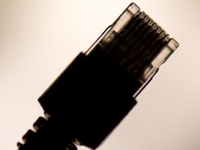 LAN-Kabel: Die Debatte über Vorratsdatenspeicherung nimmt kein Ende. Foto: Arno Burgi/ Symbol Streit um Vorratsdatenspeicherung