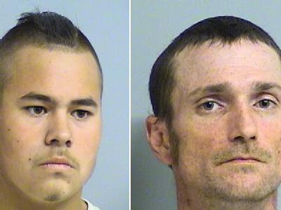 Jacob Carl England (l) und Alvin Lee Watts wird eine Serie von Morden an Schwarzen in Tulsa zur Last gelegt. Foto: City of Tulsa Police Departement Tatverdächtige im Fall der Tulsa-Morde