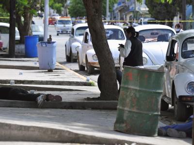 In Mexiko sind mehrere Taxifahrer ermordet worden. Eine Verbindung zur Drogenkriminalität wird nicht ausgeschlossen. Foto: Miguel Sierra Taxifahrer erschossen