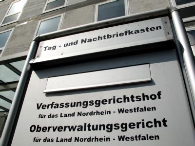 Der Verfassungsgerichtshof in Münster. Foto: Martin Gerten Verfassungsgerichtshof in Münster