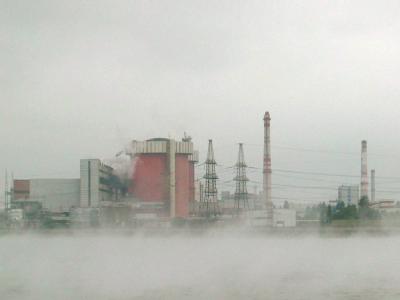 In einem Atomkraftwerk in der Stadt Juschnoukrainsk rund 350 Kilometer südlich von Kiew hat sich eine Panne ereignet. Foto: Peter Steffen AKW Juschnoukrainsk