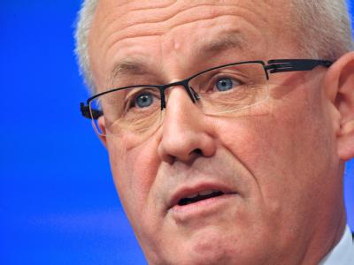 Der Vorsitzende der CDU/CSU-Bundestagsfraktion, Volker Kauder. Foto: Peter Endig Kauder