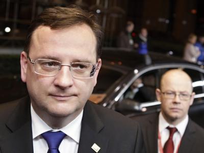 Tschechiens Ministerpräsident Petr Necas wird die regierende Koalition auflösen. Foto: CTK Photo/Jakub Dospiva Petr Necas