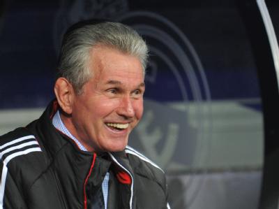 Gute Laune: Jupp Heynckes ist mit dem Ergebnis mehr als zufrieden. Foto: Andreas Gebert Gute Laune