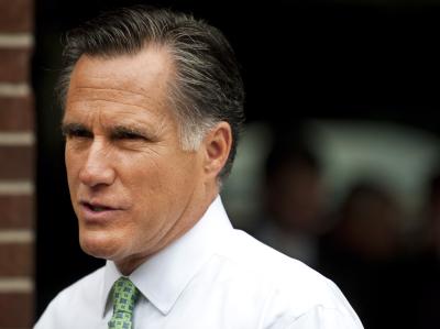 Mitt Romney kann sich nicht genau erinnern. Das Thema Homosexualität spielt derzeit eine große Rolle im US-Wahlkampf. Foto: Stephen Chernin Mitt Romney