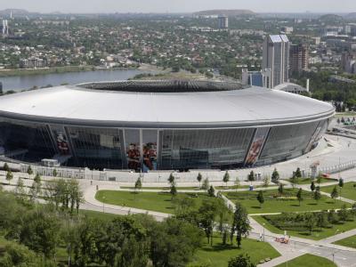 Die Donbass Arena in Donezk. Foto: Ukrainische Botschaft Donbass Arena in Donezk