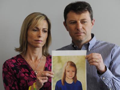 Kate und Gerry McCann, die Eltern der vor fünf Jahren verschwundenen kleinen Britin «Maddie», rechnen fest mit neuen Ermittlungen. Foto: Facundo Arrizabalaga Kate und Gerry McCann