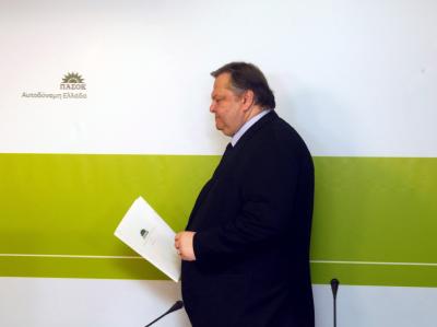 Evangelos Venizelos, Chef der griechischen Sozialisten. Foto: Alexandros Beltes Venizelos