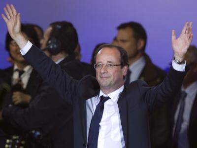 Frankreichs künftiger Präsident: Der Sozialist Francois Hollande. Foto. Ian Langsdon Hollande