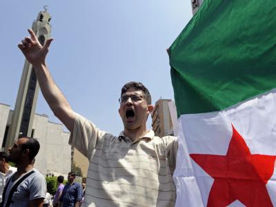 Auch im Libanon bekämpfen sich Gegner und Anhänger des syrischen Machthabers Assad. Foto: Wael Hamzeh Protest im Libanon