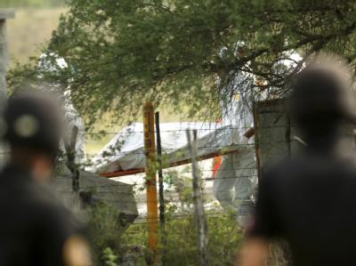 In Mexiko haben Sicherheitskräfte die Leichen von 49 Menschen gefunden. Photo: Fidel Aguilar Castillo Massaker mit 49 Toten in Mexiko