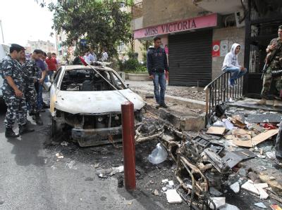 Bei Straßenkämpfen zwischen Gegnern und Anhängern des syrischen Präsidenten Assad wurden in Beirut zwei Menschen getötet. Foto: Nabil Mounzer Kämpfe in Beirut