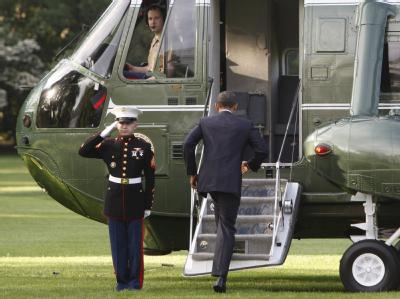 US-Präsident Barack Obama schweigt zur Syrien-Krise. Foto: Dennis Brack/Archiv Obama