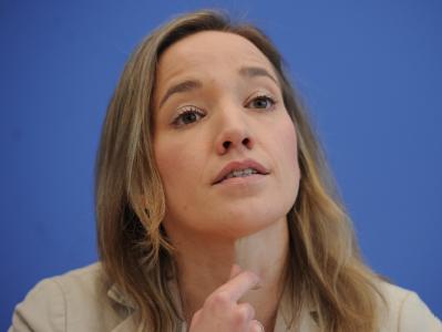 Bundesfamilienministerin Kristina Schröder. Foto: Hannibal Kristina Schröder