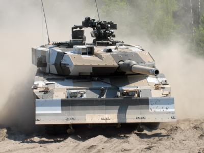 Das Interesse der Saudis an deutschen Kampfpanzern ist ungebrochen. Foto: Krauss-Maffei Wegmann Kampfpanzer Leopard 2