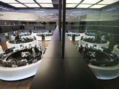 Der Handelssaal der Börse in Frankfurt am Main. Foto: Frank Rumpenhorst Handelssaal in Frankfurt