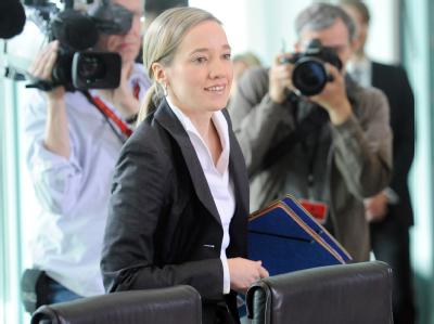 Bundesfamilienministerin Kristina Schröder kann Aufatmen. Foto: Maurizio Gambarini Schröder
