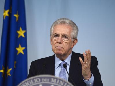 Ministerpräsident Mario Monti: «Momentan ist Italien disziplinierter als viele andere europäische Länder - und es ist auch nicht besonders lustig.» Foto: Guido Montani Monti