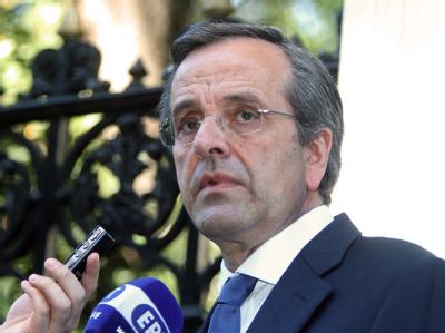 Wer Geld im Ausland hat, soll eine letzte Chance bekommen, sein Geld legal zurückzubringen, sagte Griechenlands Ministerpräsident Antonis Samaras. Foto: Simela Pantzartzi Antonis Samaras