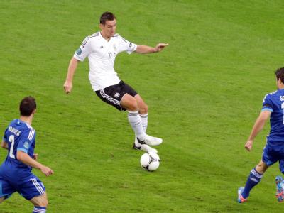 Miroslav Klose in Aktion. Foto: Jens Wolf Klose