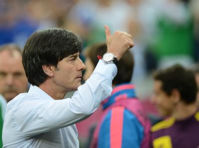 Joachim Löw wartet gespannt auf den nächsten Gegner. Foto: Andreas Gebert Löw