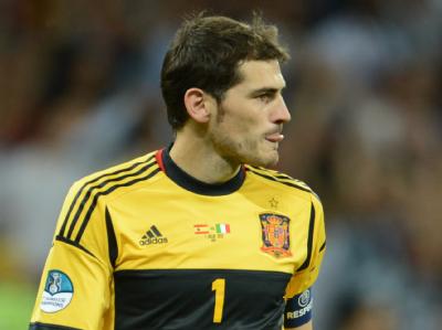 Iker Casillas erreichte als erster Fußballer die Marke von 100 Länderspiel-Siegen. Foto: Andreas Gebert Rekordhalter