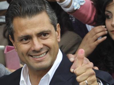Klarer Sieger in Mexiko: Der Kandidat der Institutionalisierten Revolution (PRI). Foto: Jorge Rios Ponce Enrique Pena Nieto