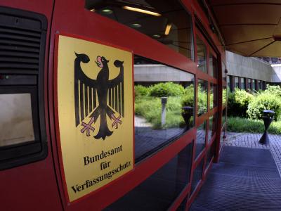 Die Zentrale des Bundesamts für Verfassungsschutz (BfV) in Köln. Foto: Marius Becker/Archiv Bundesamt für Verfassungsschutz