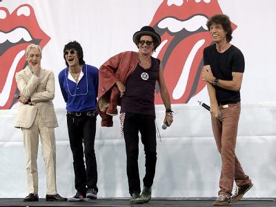 Die Rolling Stones haben immer noch jede Menge Spaß. Foto: Andrew Gombert Rolling Stones
