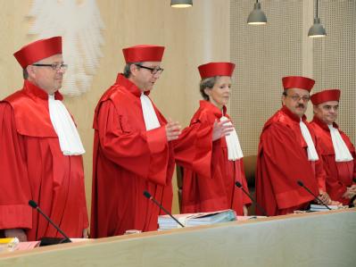 Der Präsident des Bundesverfassungsgerichts, Andreas Voßkuhle hat dafür plädiert, sich mehr Zeit bei der Entscheidung zu lassen Foto: Uli Deck Bundesverfassungsgericht