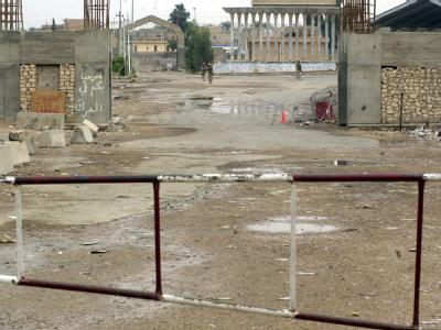 Der Grenzübergangs Abu-Kamal verbindet Syrien mit dem Irak. Foto: EPA/STR Grenzübergang in Syrien