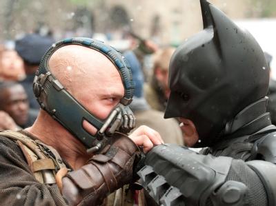 Filmszene aus dem neuen Batman-Film «The dark knight rises» Foto: Ron Phillips/TM&DC Comics/Warner Bros. / Archiv 'The dark knight rises'