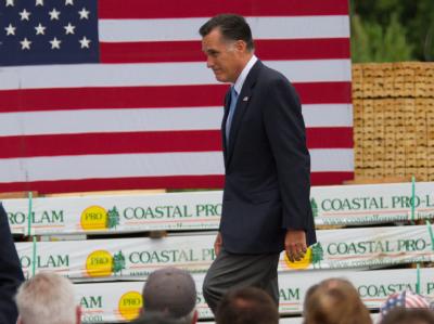 US-Präsidentenkandidat Mitt Romney hat dem Iran im Atomstreit mit einem Militärschlag gedroht. Foto: Matthew Cavanaugh/Archiv Mitt Romney