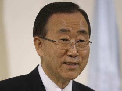 UN-Generalsekretär Ban Ki Moon. Foto: Andrej Cukic Ban Ki Moon