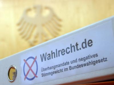 Zentraler Streitpunkt des Wahlrechts sind die Überhangmandate. Foto: Uli Deck/Archiv Wahlrecht