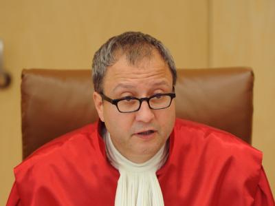 Andreas Voßkuhle, der Vorsitzende des Zweiten Senats beim Bundesverfassungsgericht in Karlsruhe. Foto: Uli Deck Andreas Voßkuhle