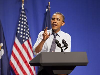 US-Präsident Obama. Foto: Skip Bolen Barack Obama