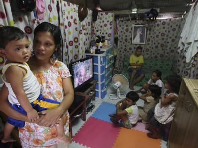 Die philippinische Bevölkerung wächst mit einer Rate von 1,9 Prozent so rasant wie kaum eine andere in Südostasien. Foto: Rolex dela Pena Geburtenrate im Manila