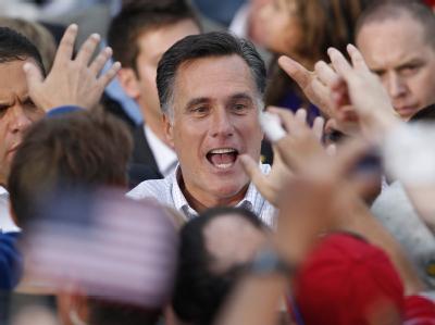 Romneys Steuern sind seit längerem ein Thema im US-Wahlkampf. Foto: Kamil Krzaczynski Mitt Romney
