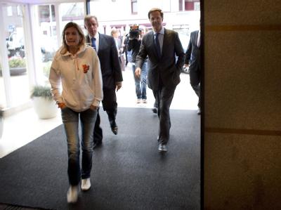 Die Regierungspartei von Ministerpräsident Mark Rutte hat Stimmen dazugewonnen. Foto: Evert-Jan Daniels Wahlen in den Niederlanden